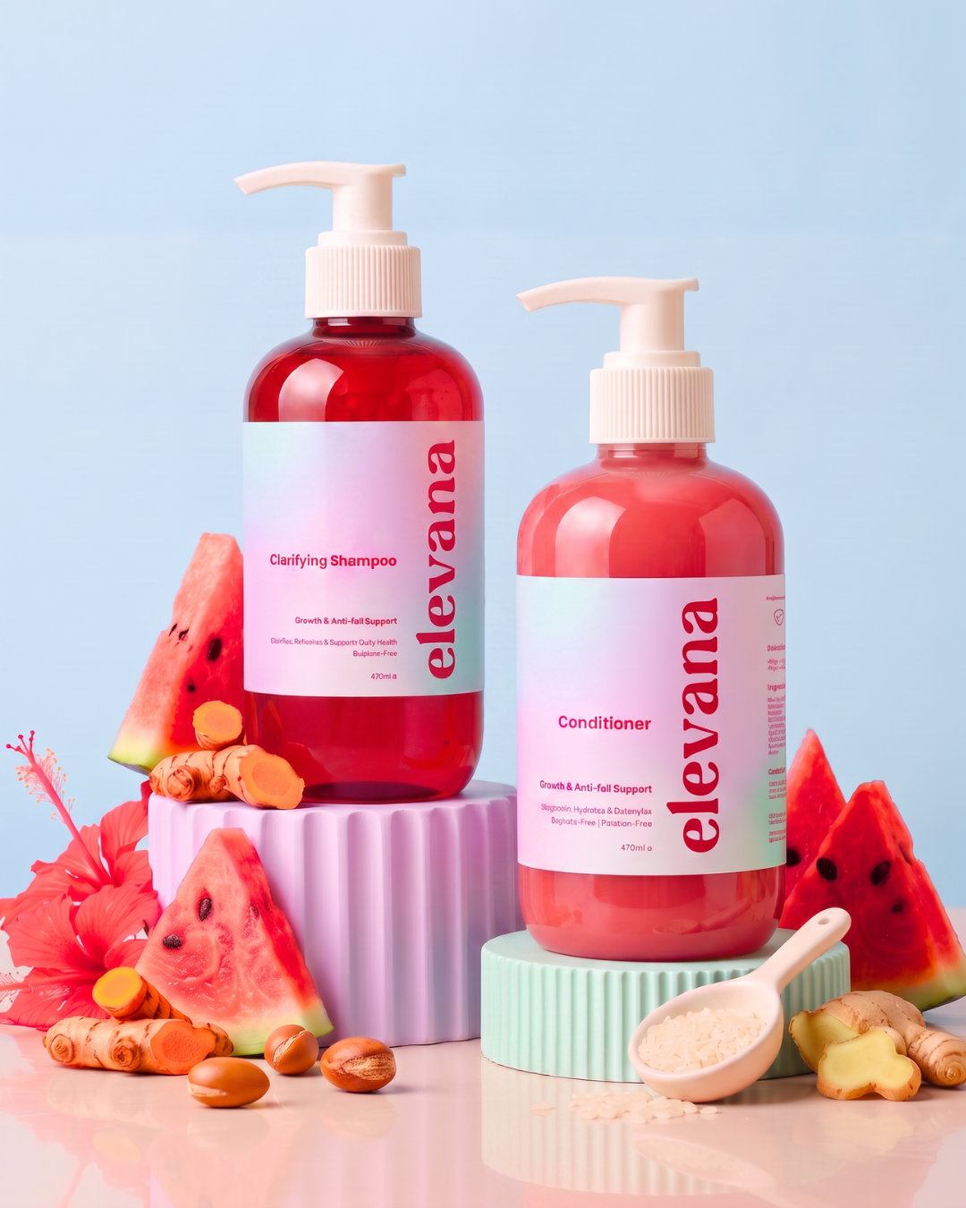 Growth & Anti-fall Support Shampoo & Conditioner Bundle