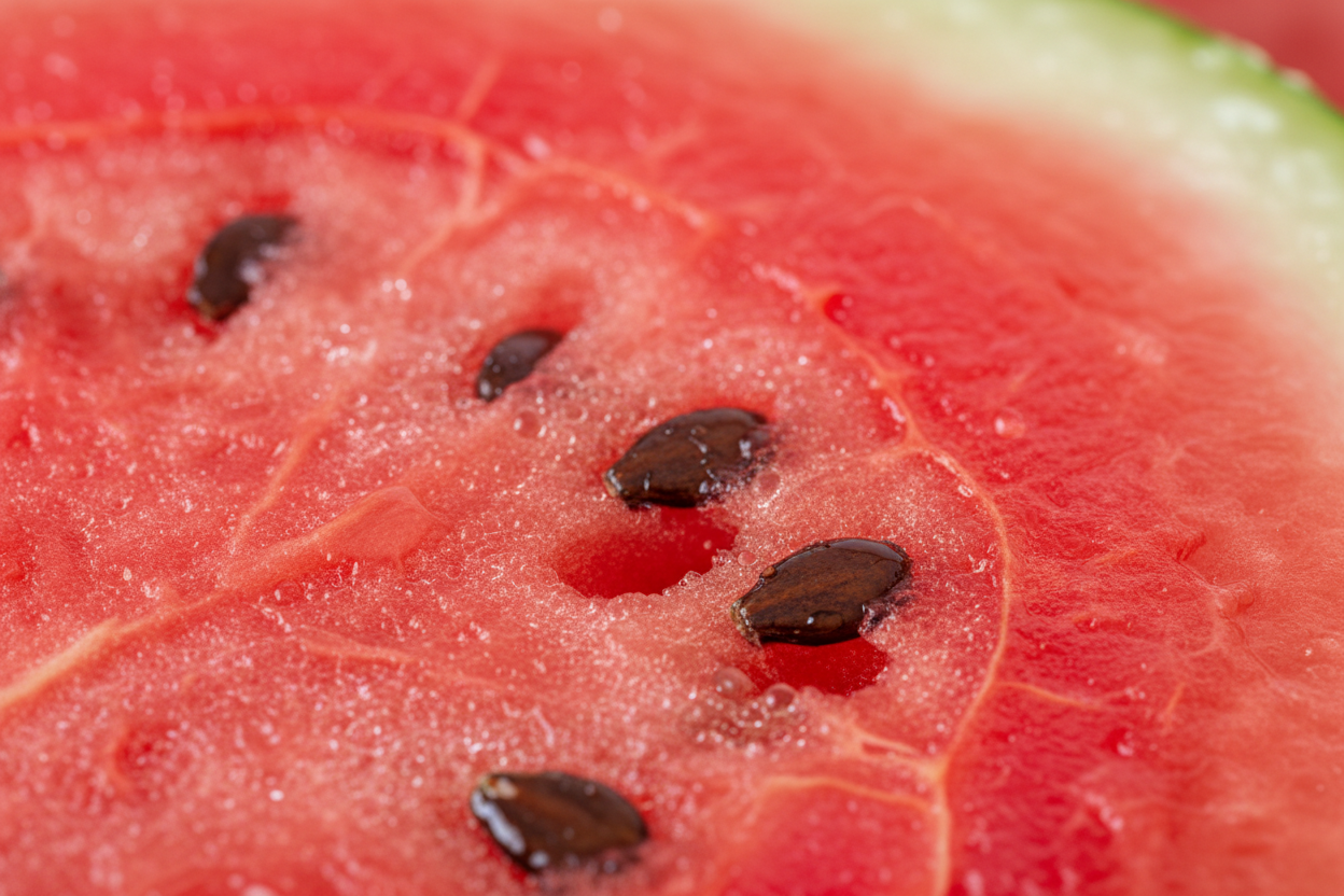 watermelon close up